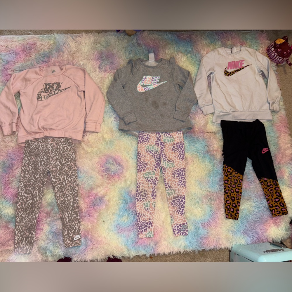 Nike Kids' Sweatshirt and Leggings Sets size 6